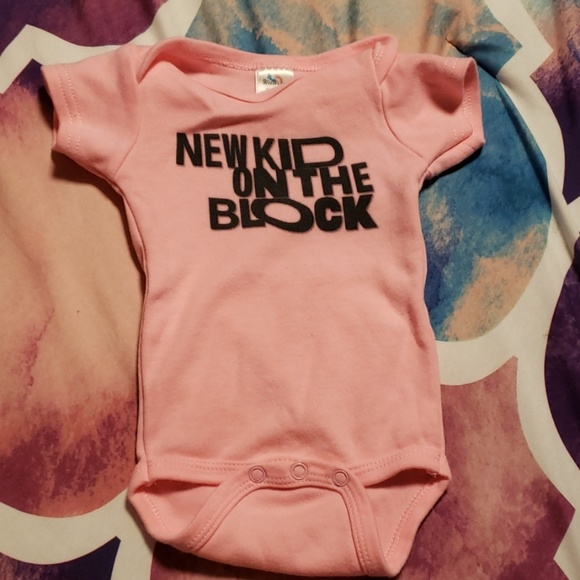 new kid on the block onesie